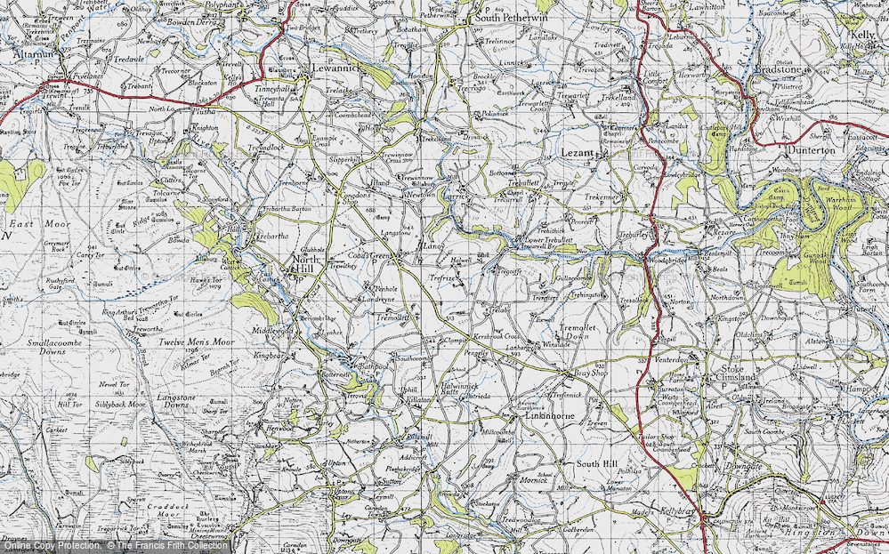 Old Map of Lower Trefrize, 1946 in 1946
