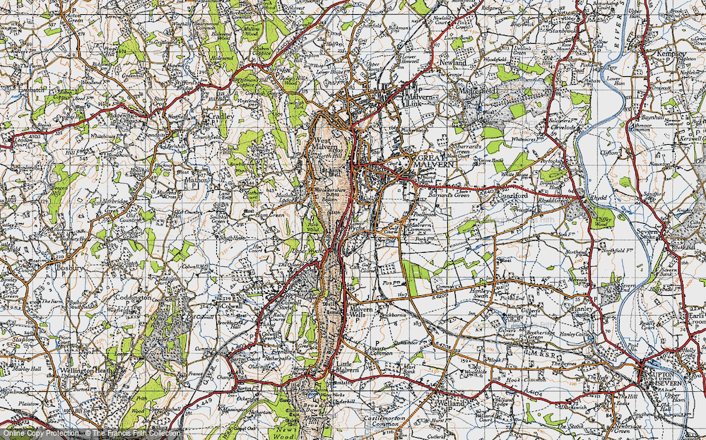 Lower Wyche, 1947