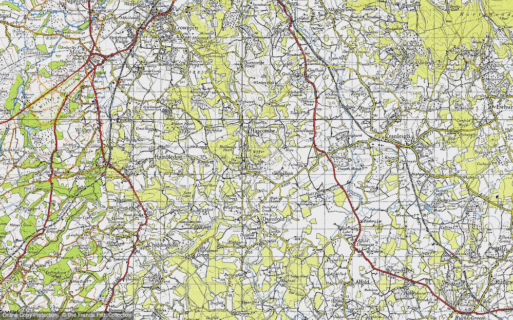 Old Map of Loxhill, 1940 in 1940