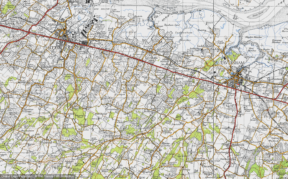 Old Map of Loyterton, 1946 in 1946