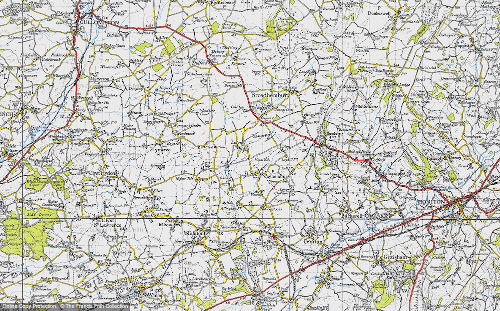 Old Map of Luton, 1946 in 1946