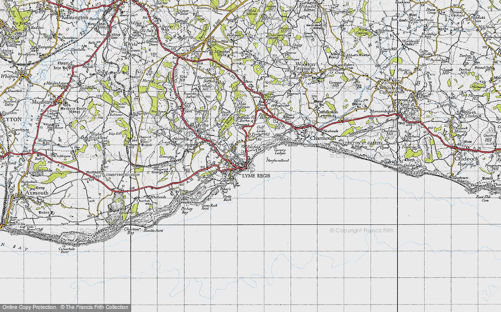 Lyme Regis, 1945