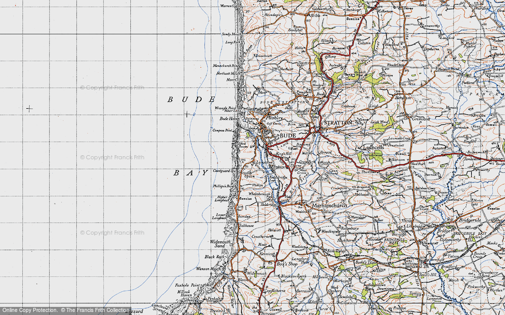 Old Map of Lynstone, 1946 in 1946