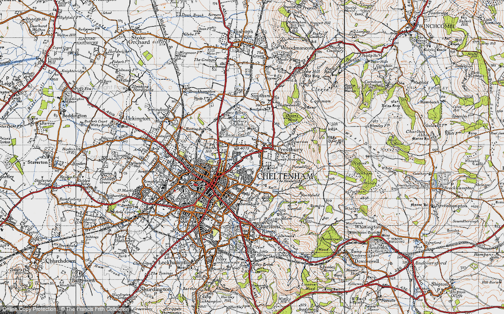 Old Map of Lynworth, 1946 in 1946