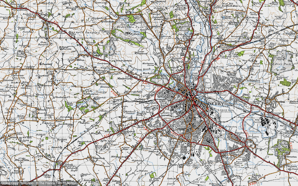 Old Maps of Mackworth Brook, Derbyshire - Francis Frith