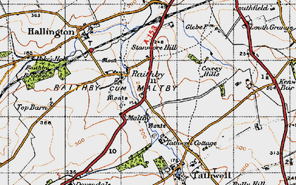 Old map of Kenwick Bar in 1946