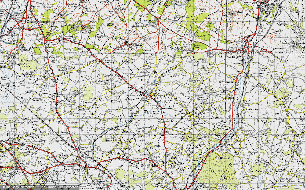 Old Maps Of Bishops Waltham Francis Frith 8974