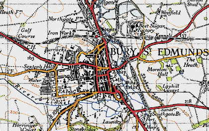 Bury St Edmunds photos, maps, books, memories