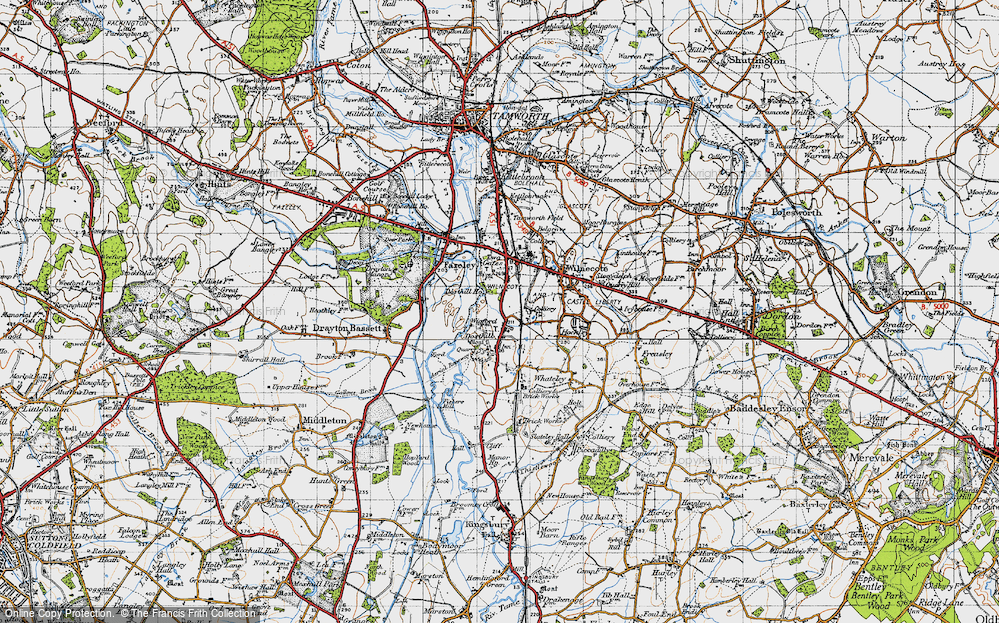 Old Maps of Dosthill - Francis Frith