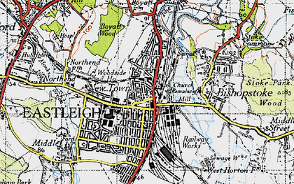 Eastleigh Postcode Eastleigh photos, maps, books, memories - Francis Frith