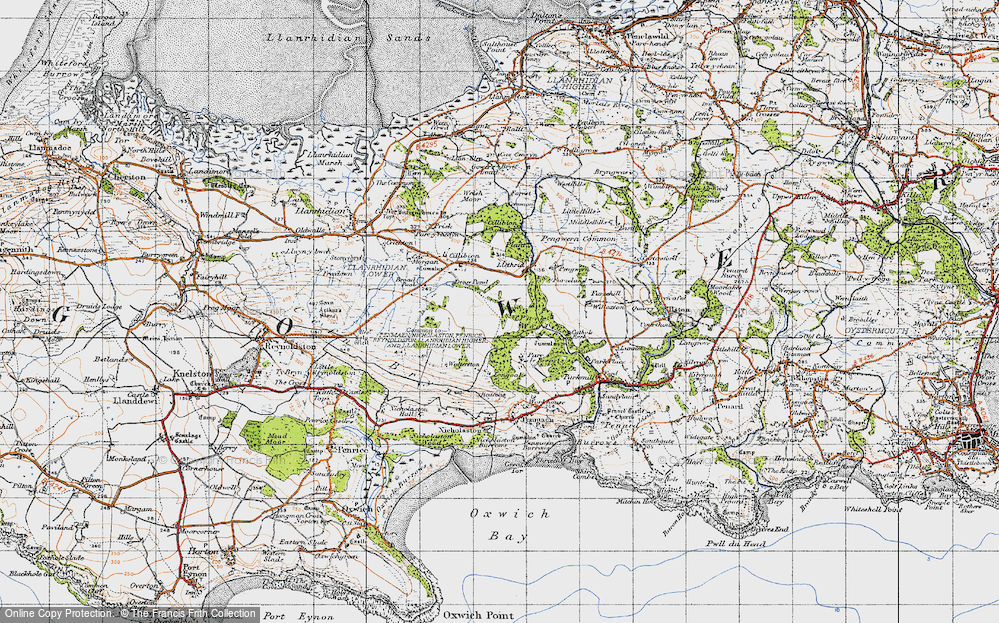 Old Maps of Gower - Francis Frith