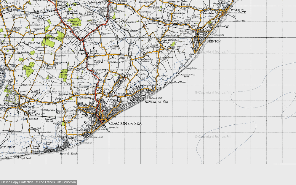 Map Holland On Sea