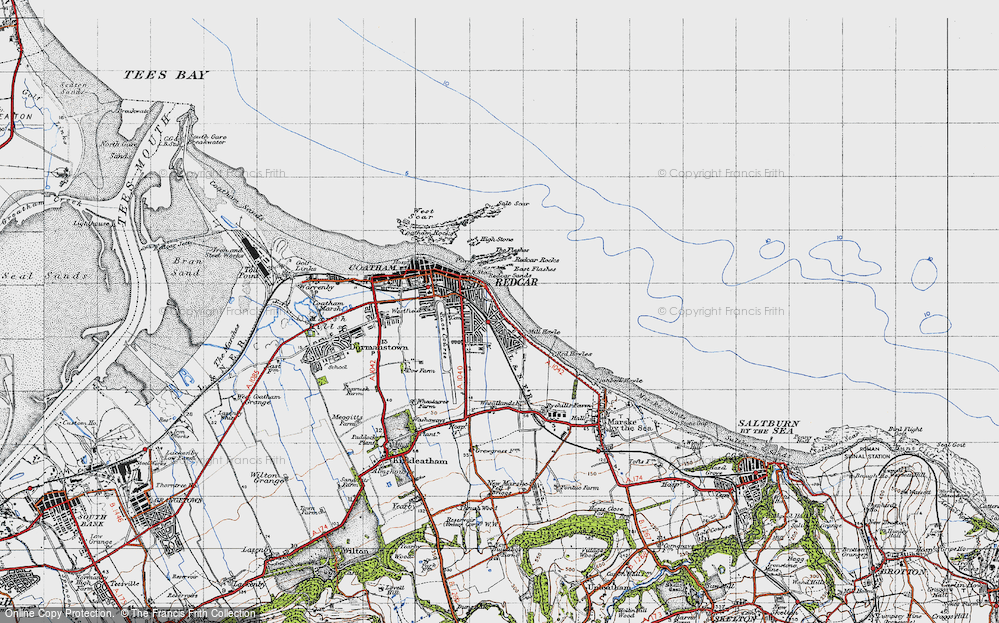 Old Maps of Redcar - Francis Frith