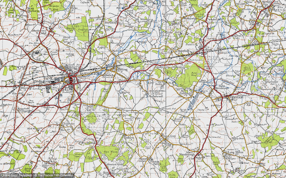 Old Maps of Mapledurwell, Hampshire - Francis Frith