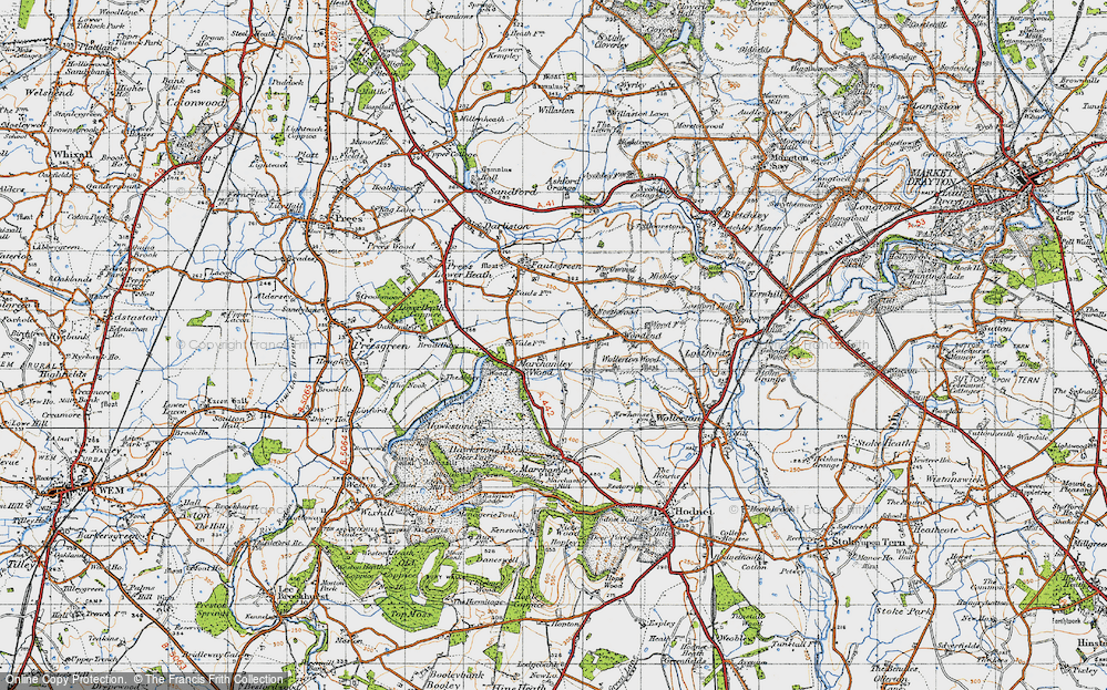 Marchamley Wood, 1947