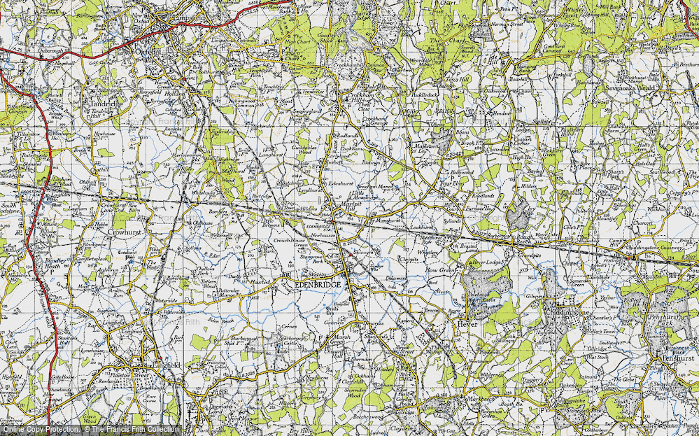 Old Map of Marlpit Hill, 1946 in 1946