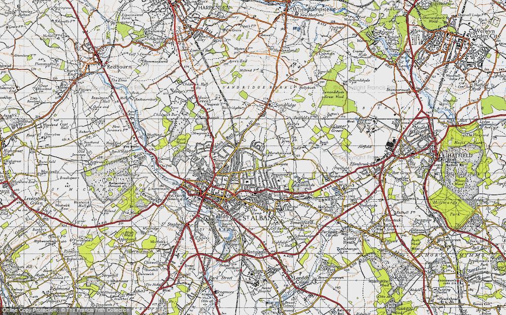Old Map of Marshalswick, 1946 in 1946