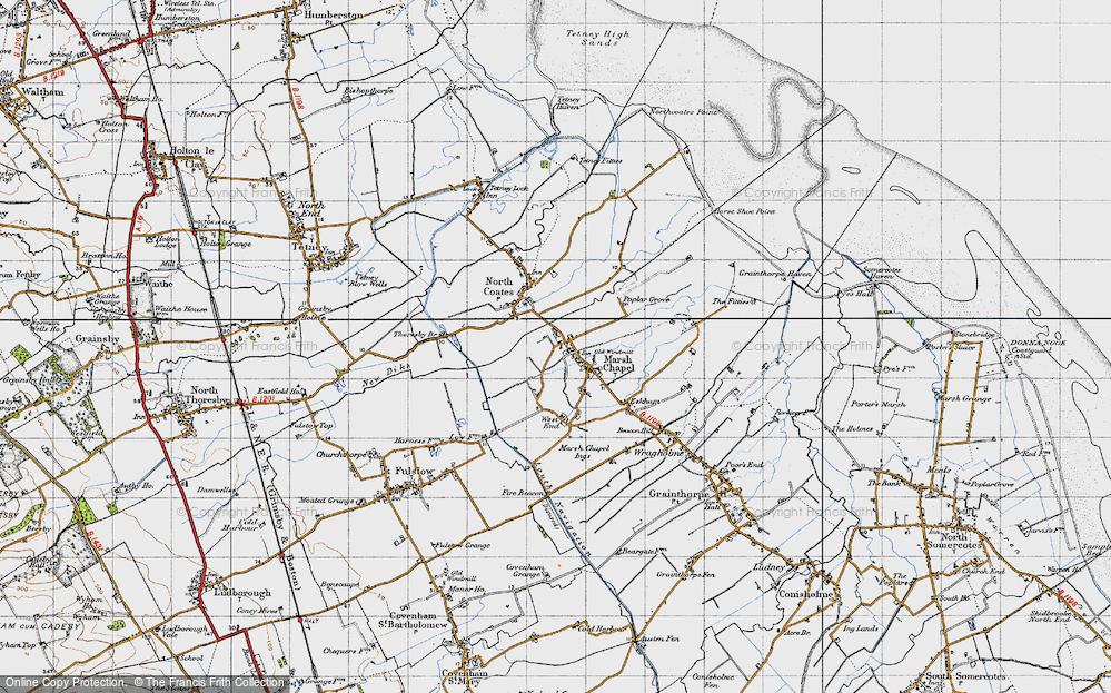 Old Map of Marshchapel, 1946 in 1946