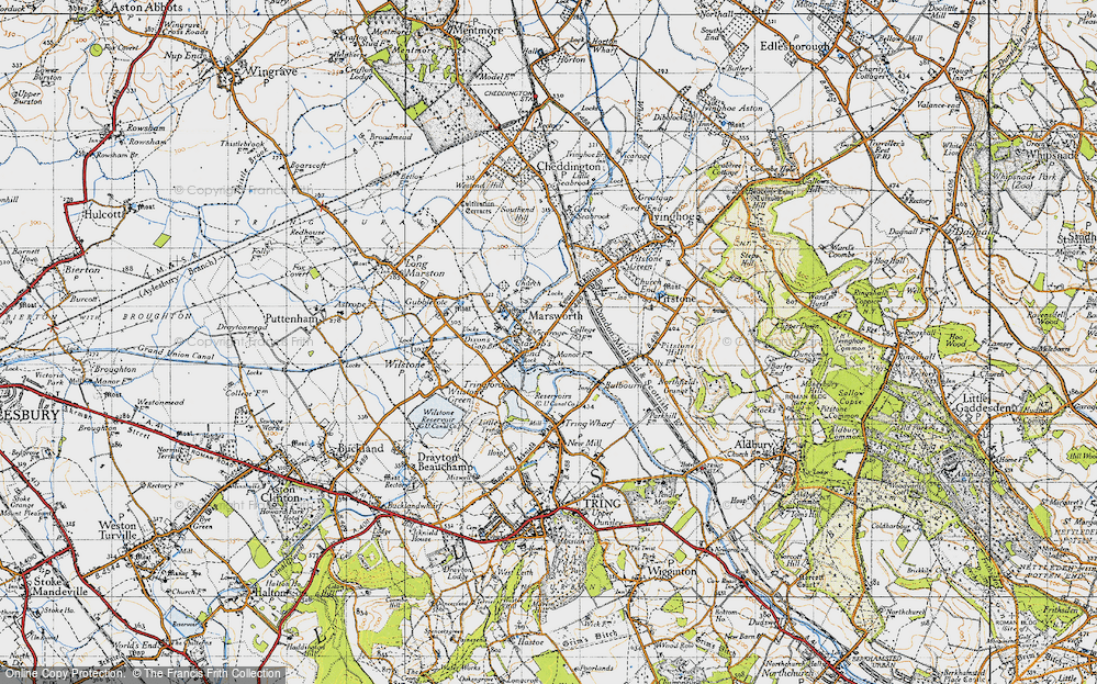 Old Map of Marsworth, 1946 in 1946
