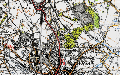Old map of Marylebone in 1947