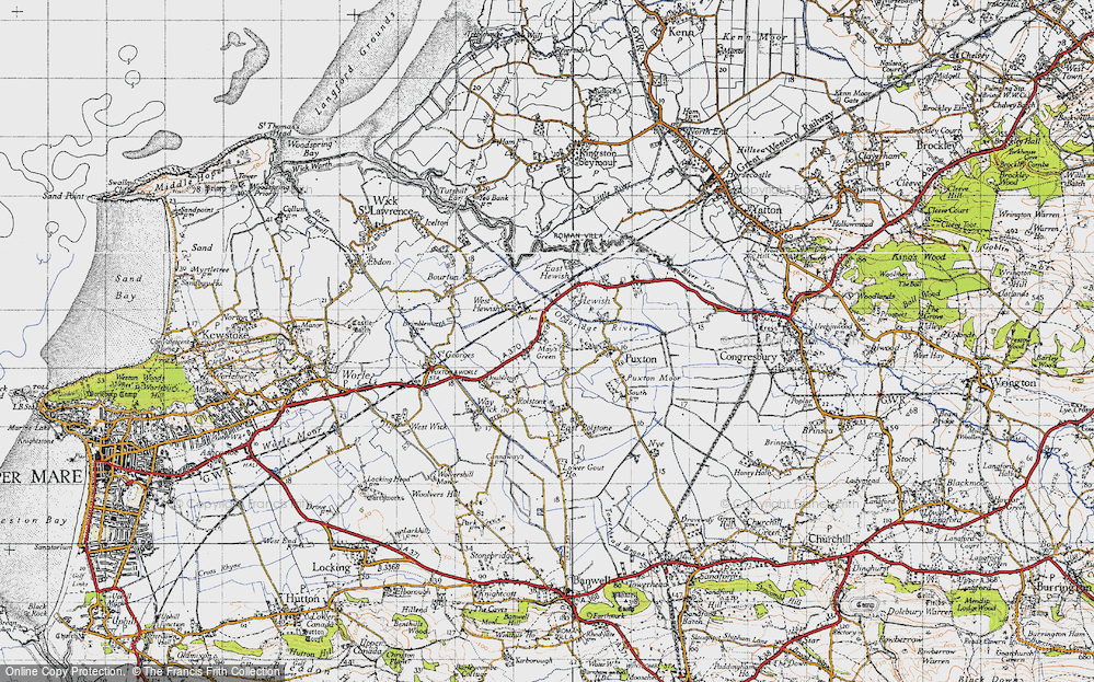 Old Map of May's Green, 1946 in 1946