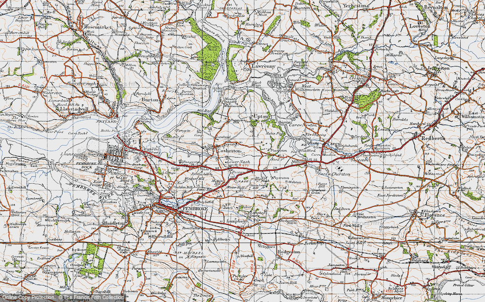 Old Map of Mayeston, 1946 in 1946