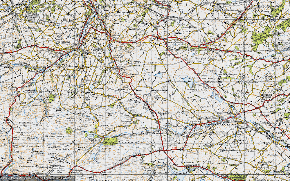Old Map of Maythorn, 1947 in 1947