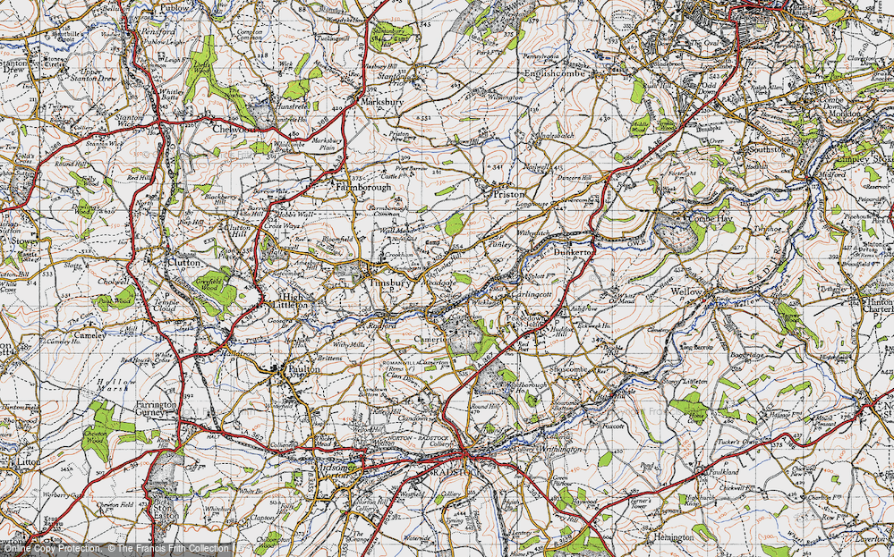 Old Map of Meadgate, 1946 in 1946