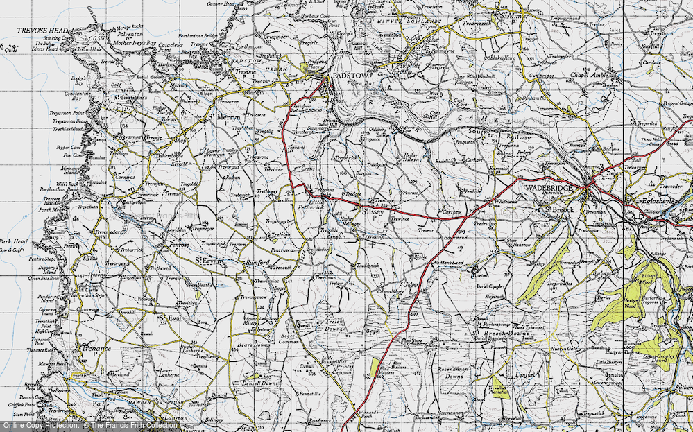 Old Map of Mellingey, 1946 in 1946