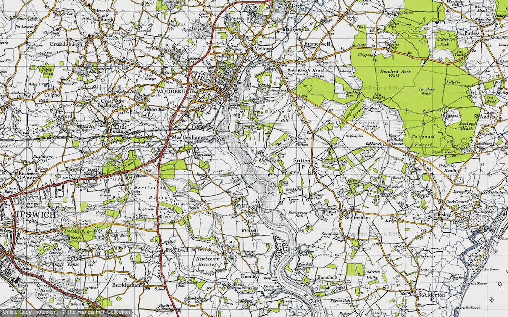 Old Map of Methersgate, 1946 in 1946