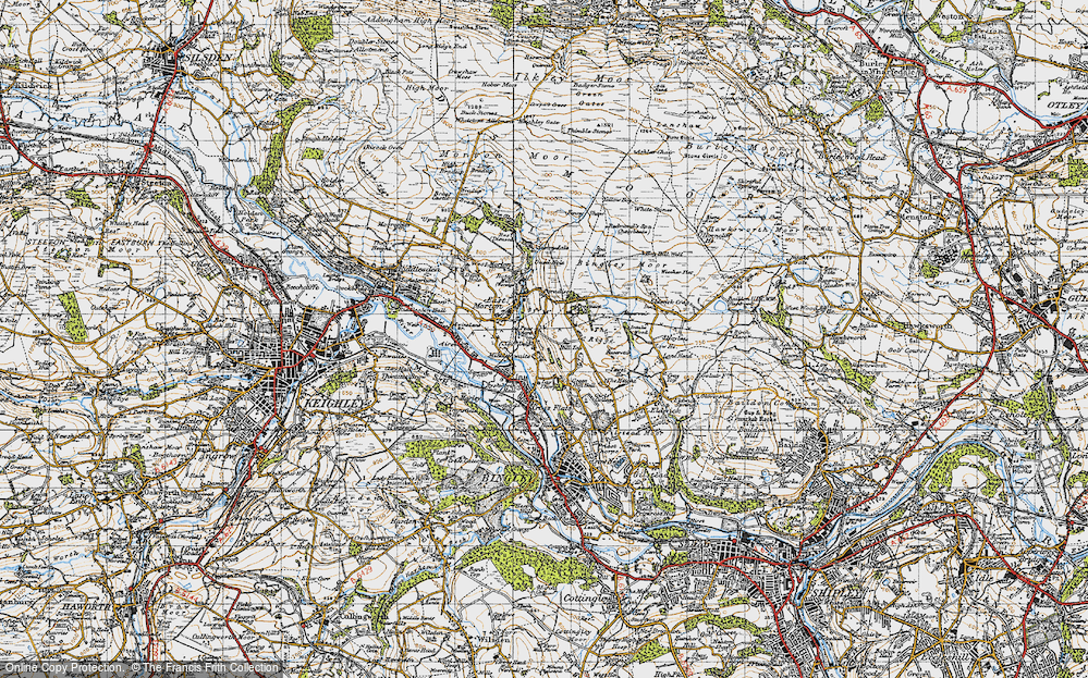 Old Map of Micklethwaite, 1947 in 1947