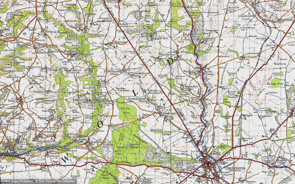 Middle Duntisbourne, 1946