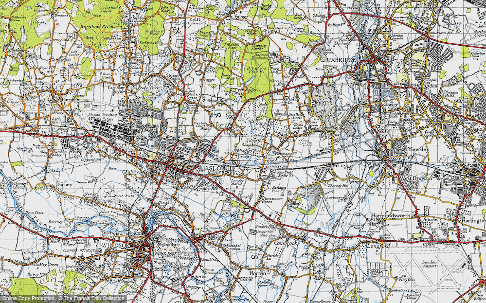 Middle Green, 1945