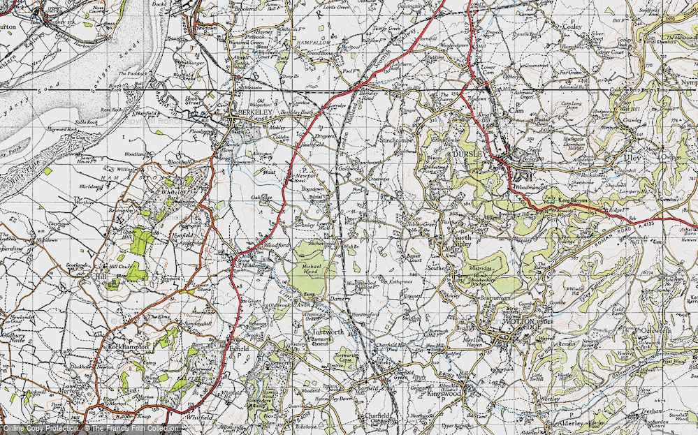 Old Map of Middle Wick, 1946 in 1946