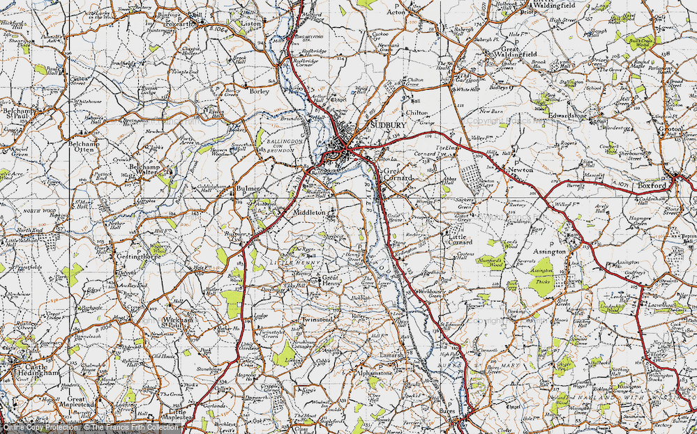 Old Map of Middleton, 1946 in 1946