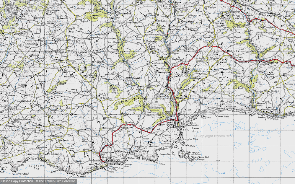 Old Map of Milcombe, 1946 in 1946