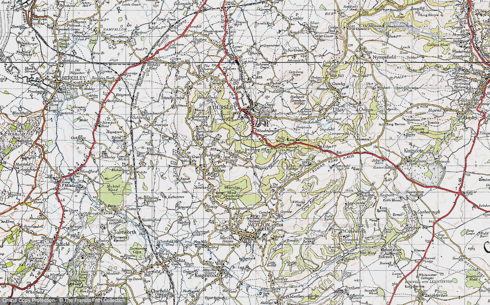 Old Map of Millend, 1946 in 1946