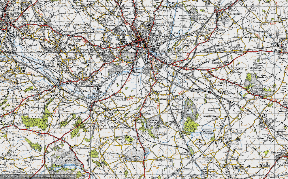 Old Map of Milnthorpe, 1947 in 1947