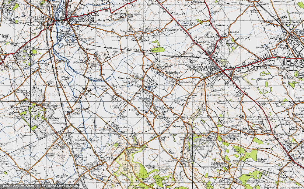 Old Map of Moor End, 1946 in 1946