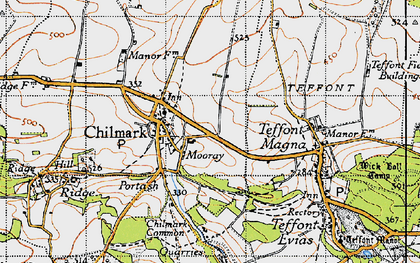 Old map of Mooray in 1940
