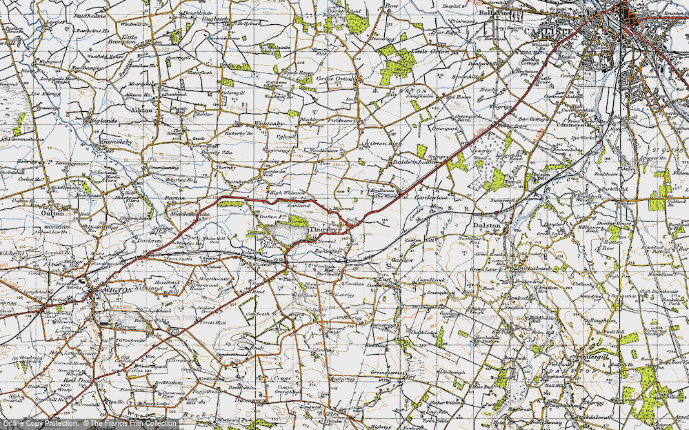 Old Map of Moorend, 1947 in 1947
