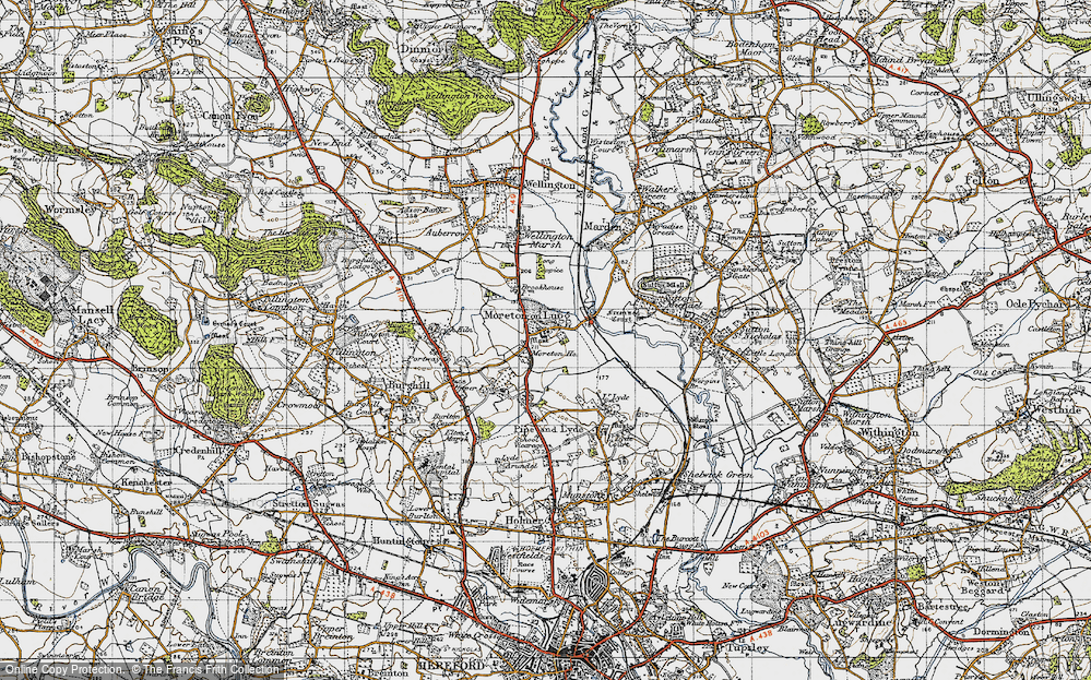 Moreton on Lugg, 1947
