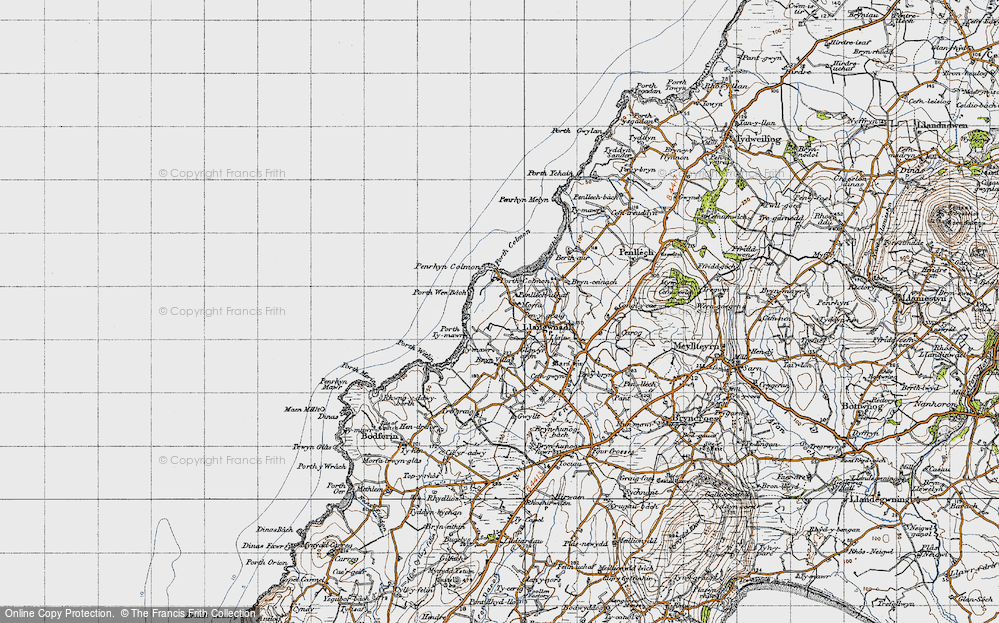 Old Map of Morfa, 1947 in 1947