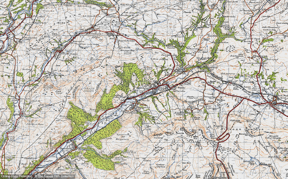 Old Map of Morfa Glas, 1947 in 1947