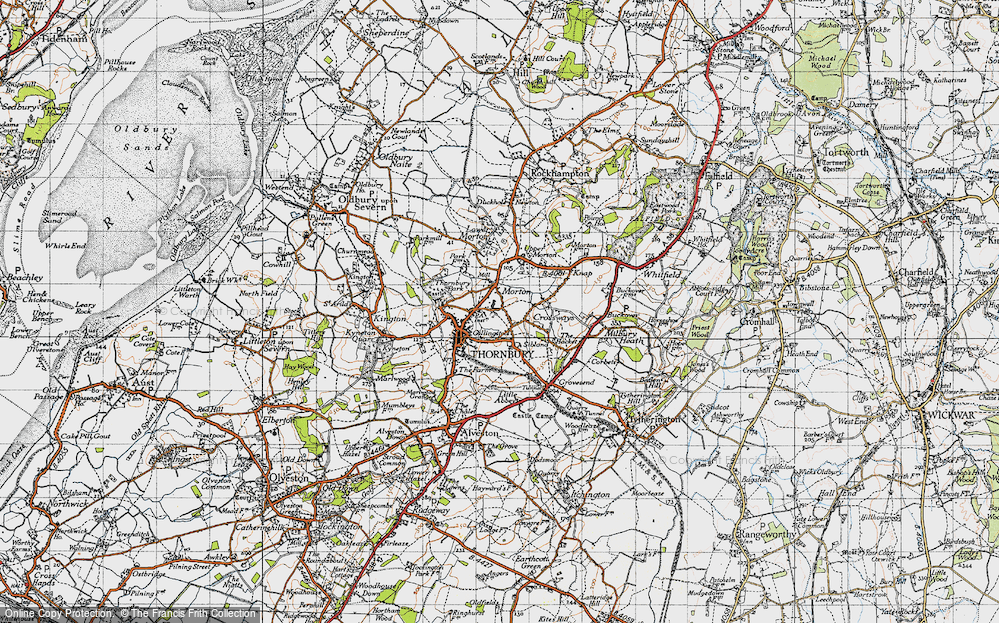 Old Map of Morton, 1946 in 1946