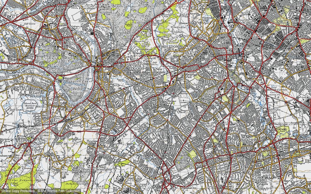 Motspur Park, 1945