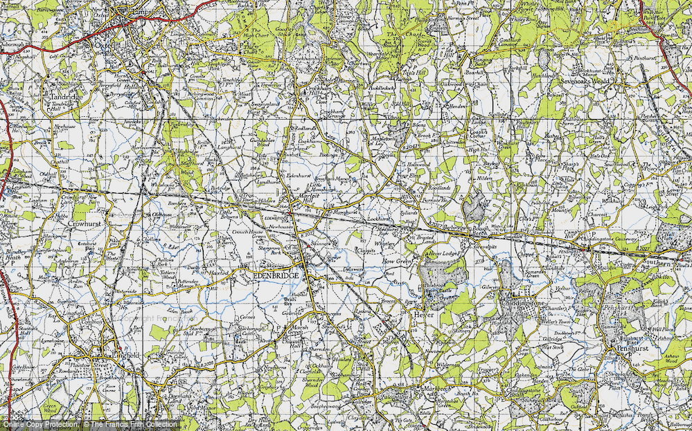 Old Map of Mowshurst, 1946 in 1946