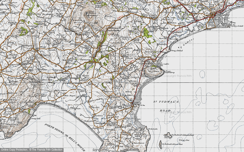 Old Map of Mynytho, 1947 in 1947