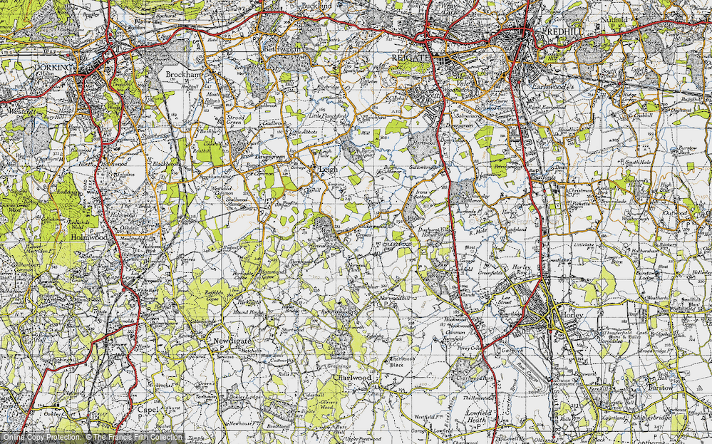 Old Map of Nalderswood, 1940 in 1940