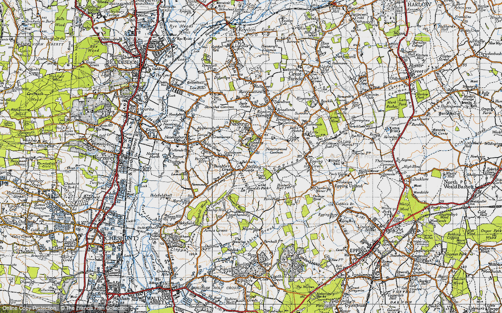 Nazeing Gate, 1946